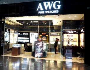 AWG Fine Watches at klia2