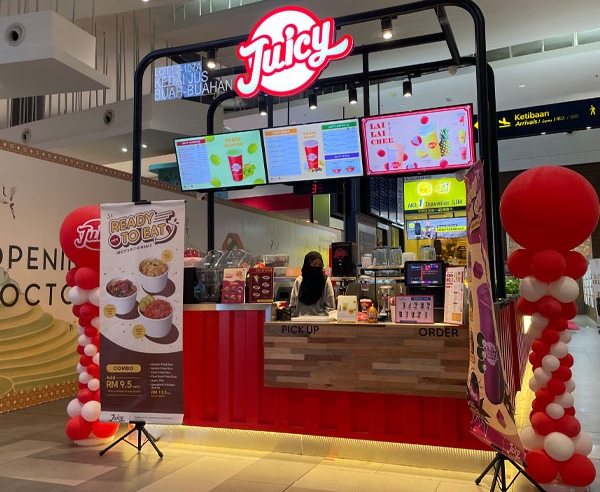 Juicy Fresh Juice Bar at klia2