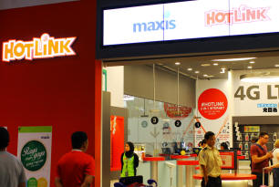 Maxis & Hotlink at klia2