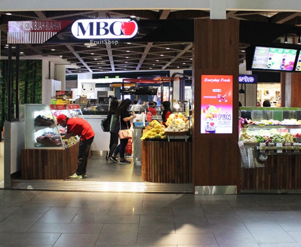 MBG Fruit Shop at klia2